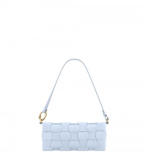 Polene Neiti Pochette Blu Chiaro | MILANO L02473