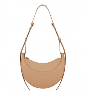 Polene Numéro Dix Borse Crossbody Beige | MILANO D93804