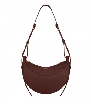 Polene Numéro Dix Borse Crossbody Cioccolato | ITALIA H59831