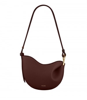 Polene Tonca Borse Crossbody Cioccolato | ITALIA M62934